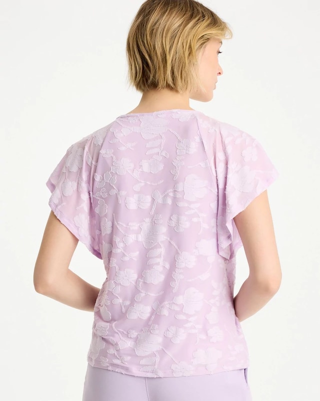 Burnout Floral Tee - image 3